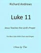 Luke ,11 - Jesus Teaches the Lord's Prayer INST PARTS Instrumental Parts choral sheet music cover